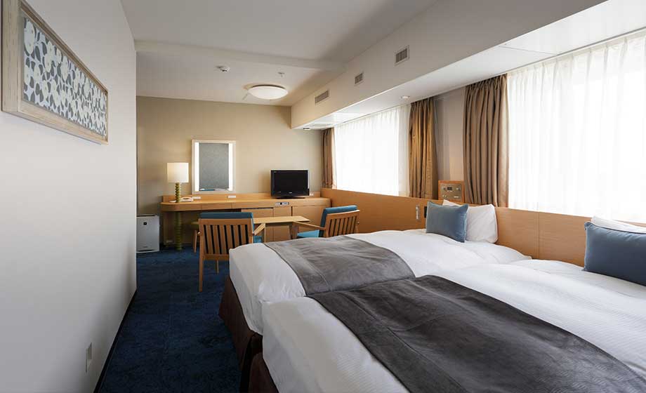 Rooms Official ART HOTEL Narita   Deluxe Twin Main 