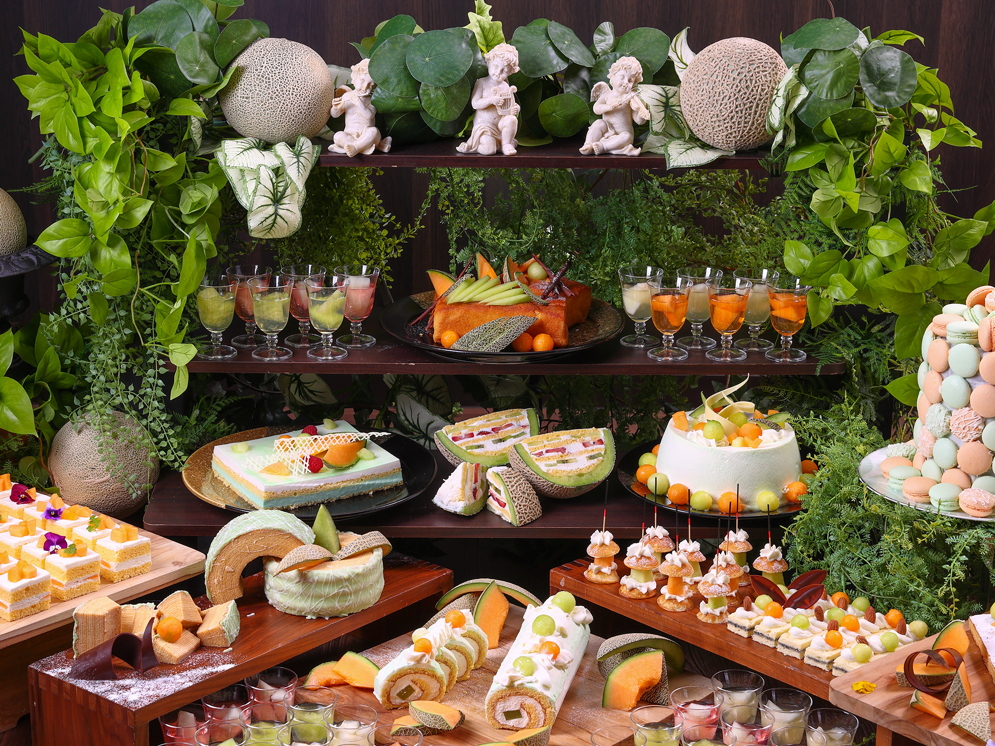 Melon Rich Dessert Collection With Herb Spicy Food Fair 開催中 Mystayss